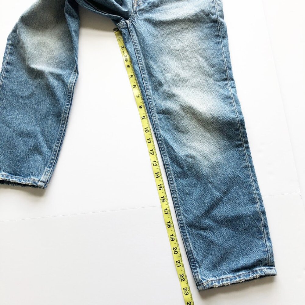 GAP Jeans Womens 24 Petite NWT Cheeky Straight Leg Medium Indigo Denim - Picture 8 of 10